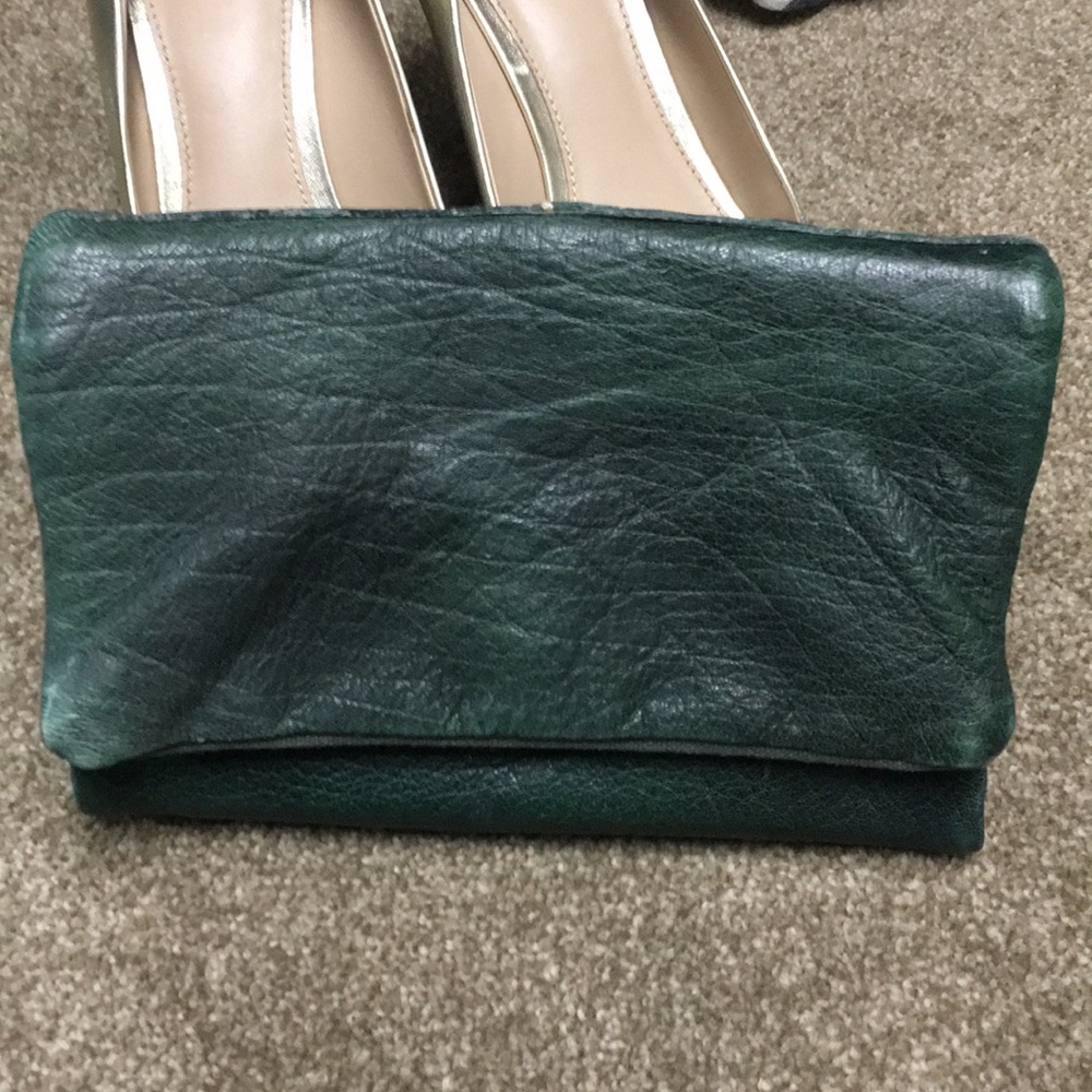 Free people leather clutch